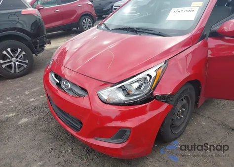2016 Hyundai Accent Se z USA, uszkodzony, nr VIN KMHCT4AE5GU093733